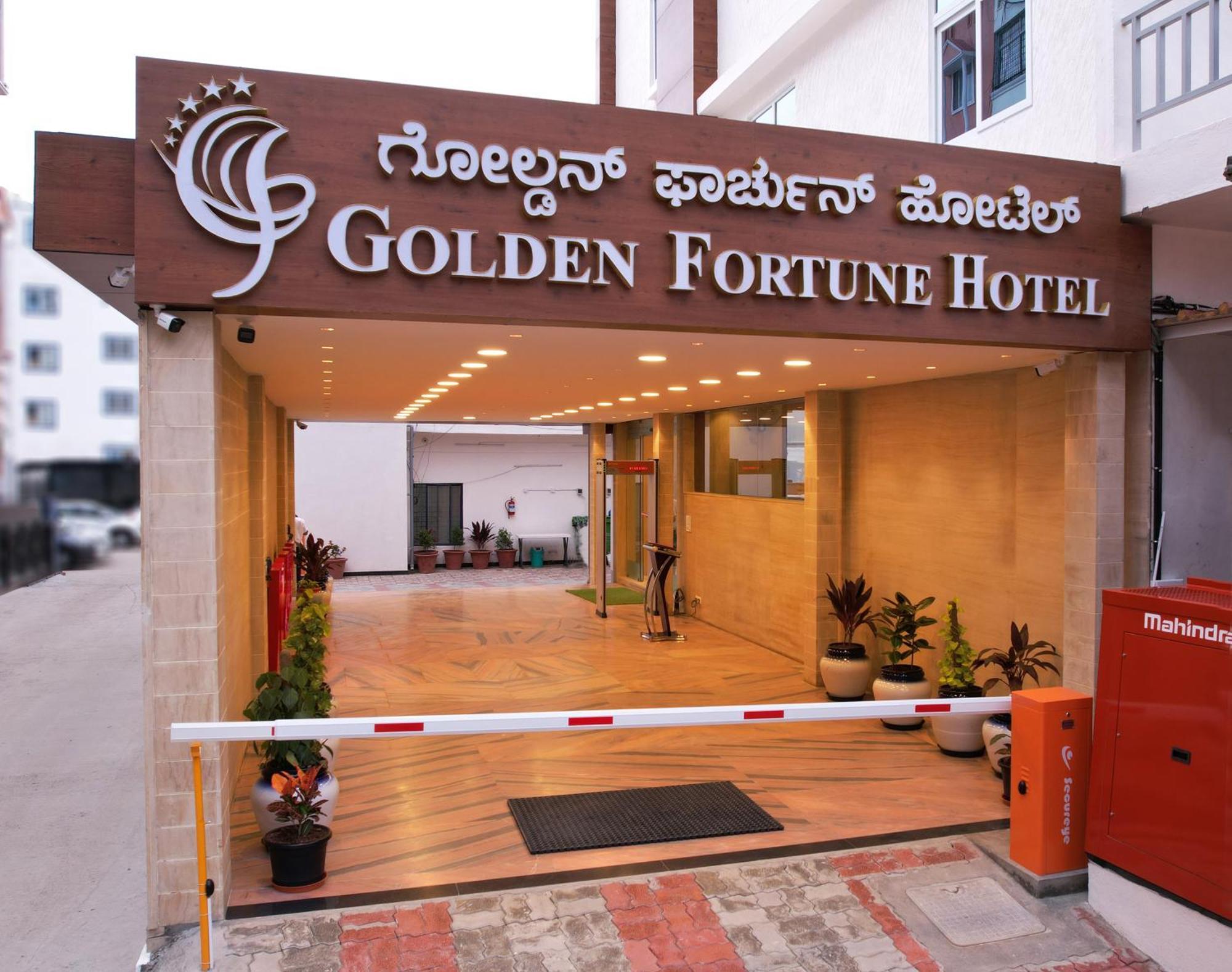 Golden Fortune Inn Hotel Bangalore Eksteriør billede