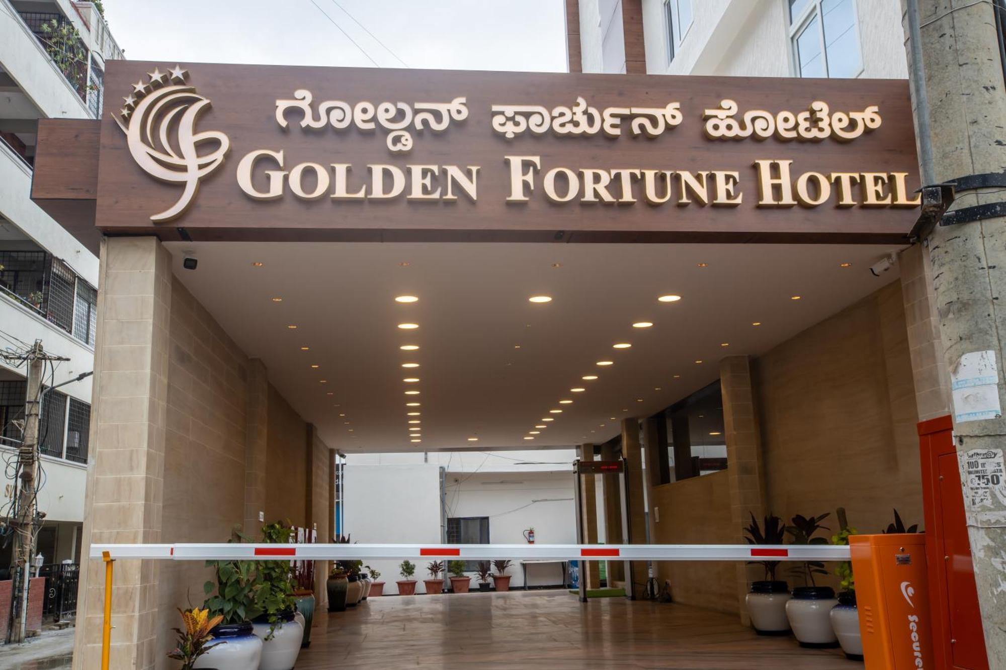 Golden Fortune Inn Hotel Bangalore Eksteriør billede